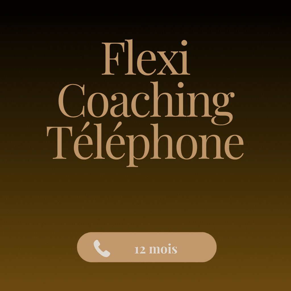 Flexi Coaching Téléphone 12 Mois | AGZ Coaching | Antibes