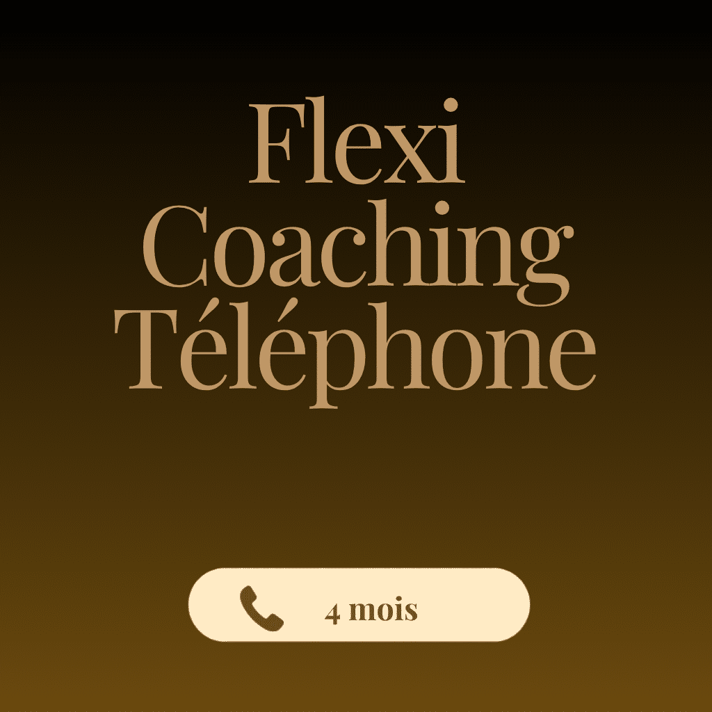 Flexi Coaching Téléphone 4 Mois | AGZ Coaching | Antibes