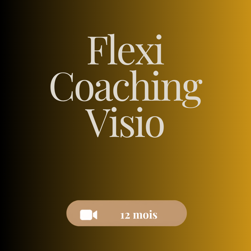 Flexi Coaching Visio 12 Mois | AGZ Coaching | Antibes