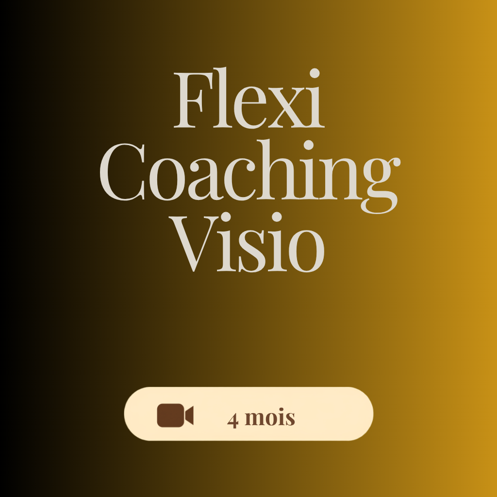 Flexi Coaching Visio 4 Mois | AGZ Coaching | Antibes